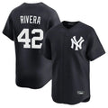 tocy NY.Yankees #42 Mariano Rivera Player Navy Alternate Limited Home Stitched Jerseys