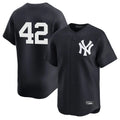 tocy NY.Yankees #42 Mariano Rivera Player Navy Alternate Limited Stitched Jerseys
