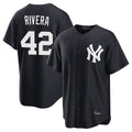 tocy NY.Yankees #42 Mariano Rivera Player Navy Game Home Stitched Jerseys
