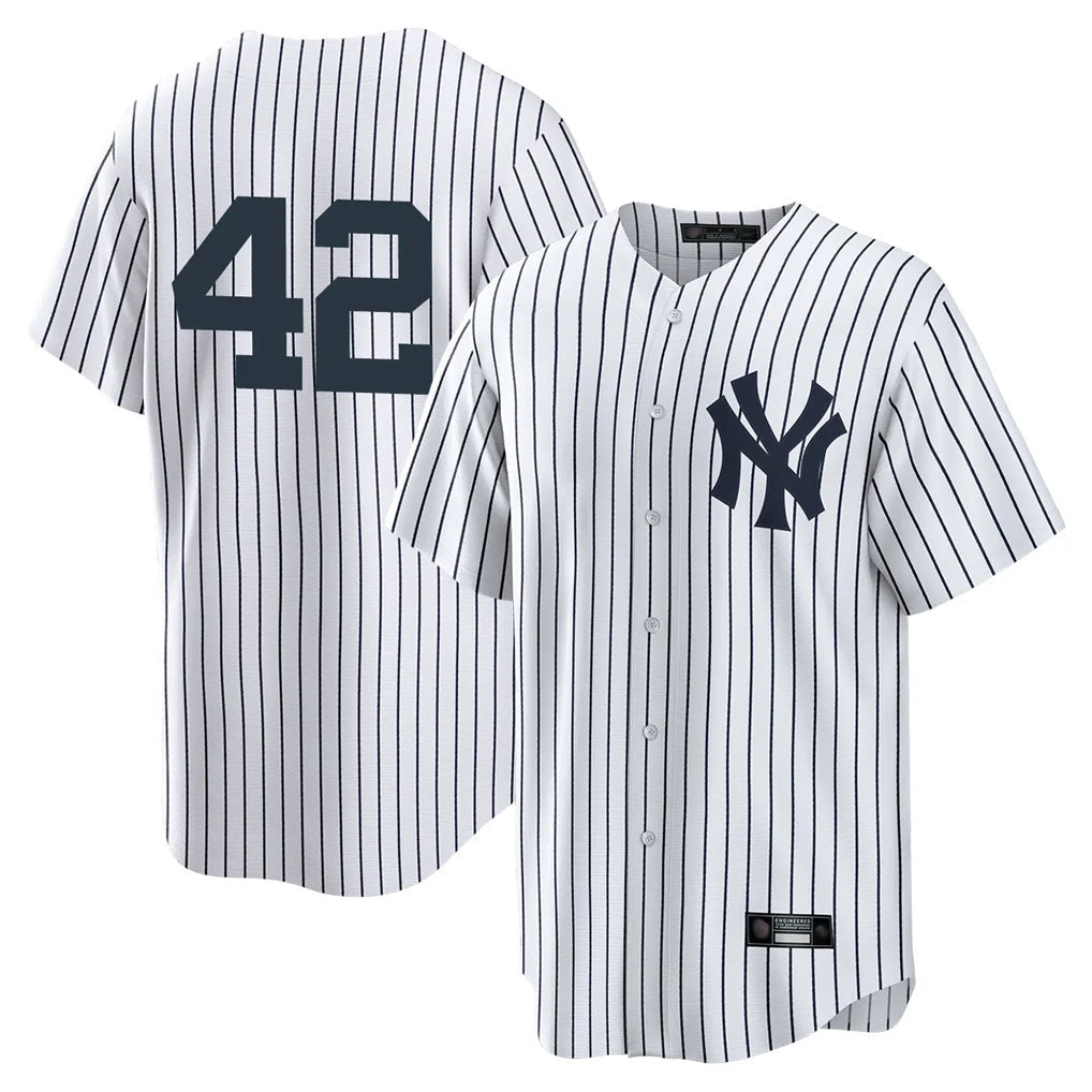 tocy NY.Yankees #42 Mariano Rivera Player White Game Stitched Jerseys