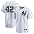 tocy NY.Yankees #42 Mariano Rivera Player White Limited Stitched Jerseys