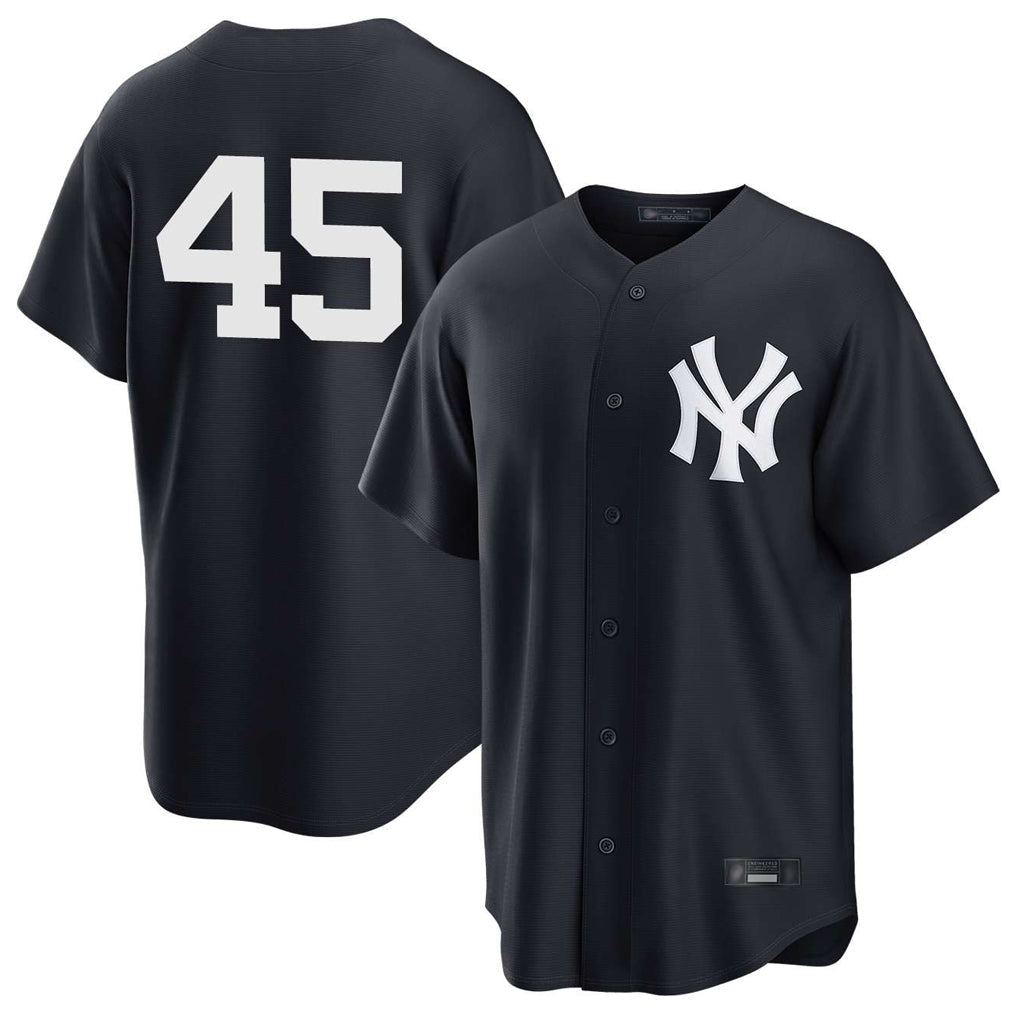 tocy NNY.Yankees #45 Gerrit Cole Player Navy Game Stitched Jerseys