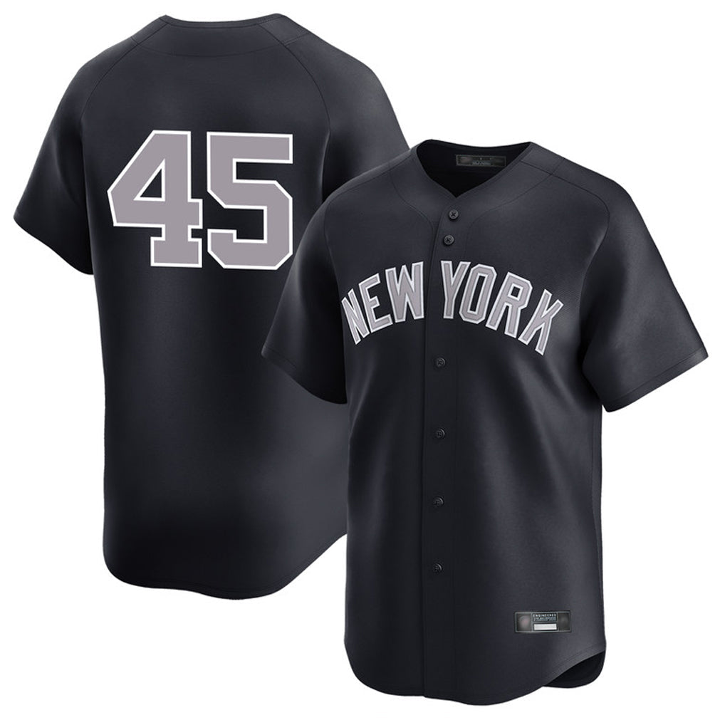 tocy NY.Yankees #45 Gerrit Cole Player Navy Limited Game Stitched Jerseys