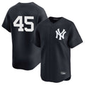 tocy NY.Yankees #45 Gerrit Cole Player Navy Limited Home Stitched Jerseys