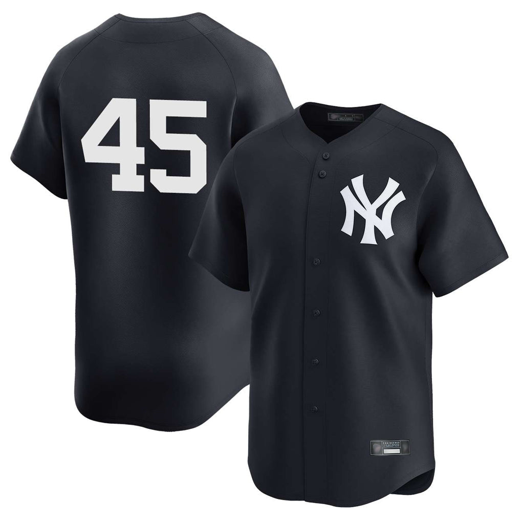 tocy NY.Yankees #45 Gerrit Cole Player Navy Limited Home Stitched Jerseys