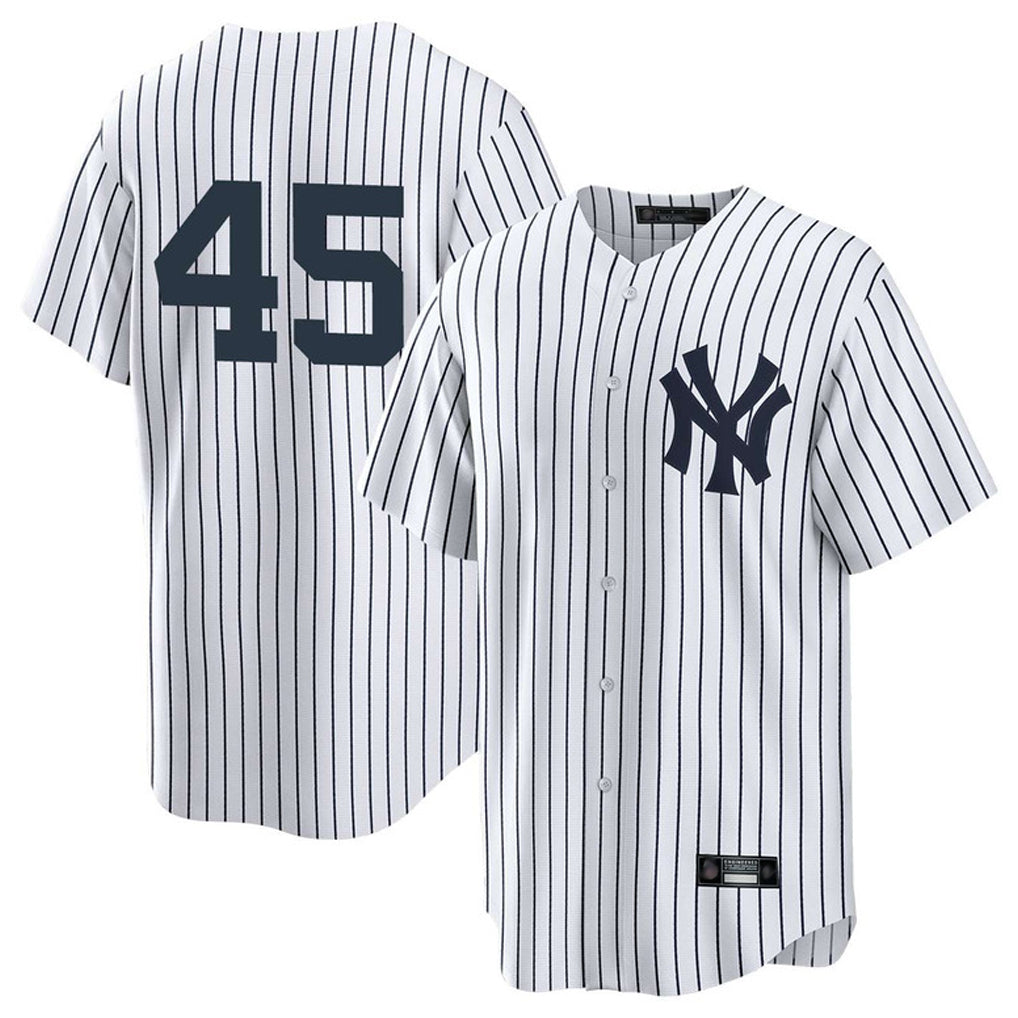 tocy NY.Yankees #45 Gerrit Cole Player White Game Home Stitched Jerseys