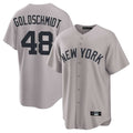 tocy NY.Yankees #48 Paul Goldschmidt Player Gray Game Home Stitched Jerseys