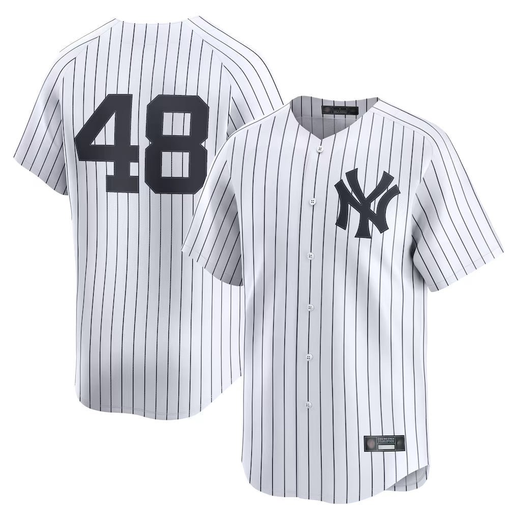 tocy NY.Yankees #48 Paul Goldschmidt Player White Limited Home Stitched Jerseys