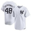 tocy NY.Yankees #48 Paul Goldschmidt Player White Limited Stitched Jerseys
