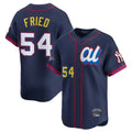 tocy NY.Yankees #54 Max Fried Player Navy All Star Limited Home Stitched Jerseys