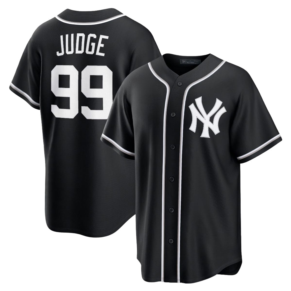 tocy NY.Yankees #99 Aaron Judge Player Black Out Game Stitched Jerseys
