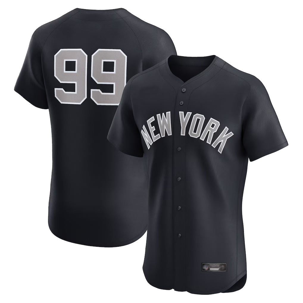 tocy NY.Yankees #99 Aaron Judge Player Navy  Home Limited Elite Game Stitched Jerseys