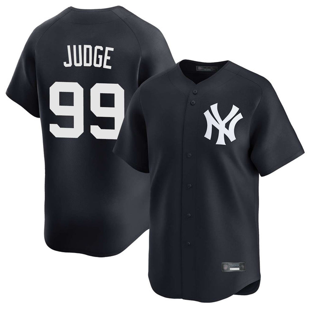 tocy NY.Yankees #99 Aaron Judge Player Navy Limited Game Stitched Jerseys