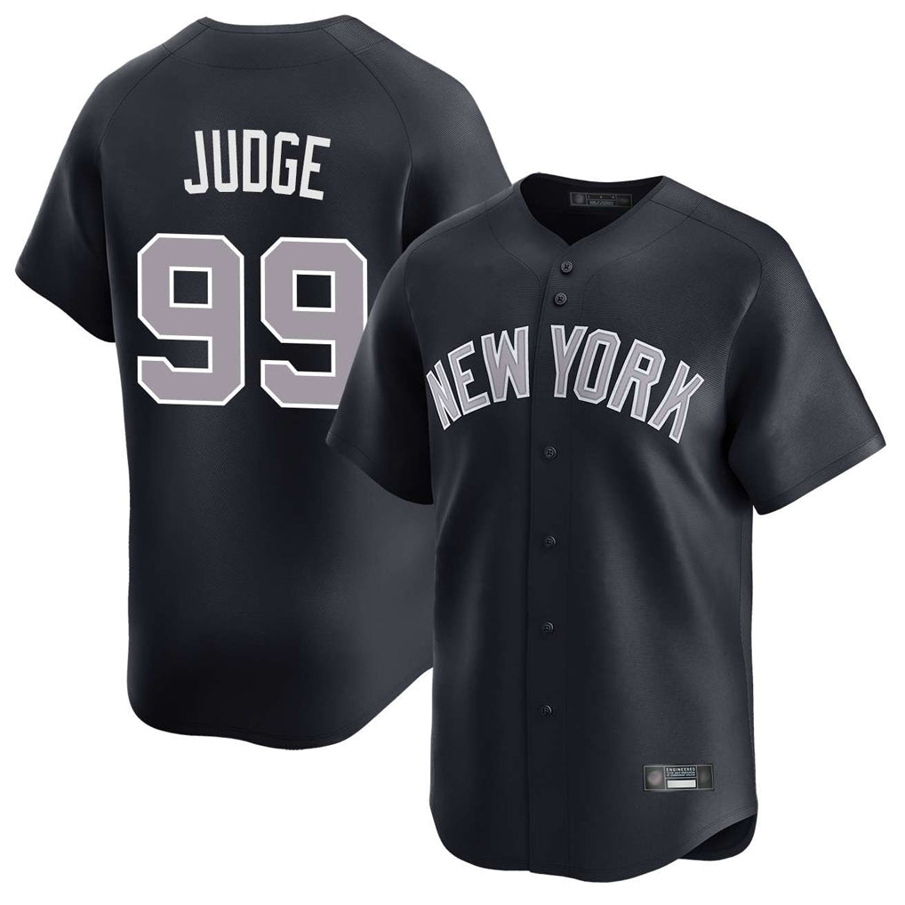 tocy NY.Yankees #99 Aaron Judge Player Navy Limited Home Stitched Jerseys