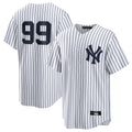 tocy NY.Yankees #99 Aaron Judge Player White Game Home Stitched Jerseys