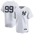 tocy NY.Yankees #99 Aaron Judge Player White Limited Home Stitched Jerseys