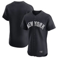 tocy NY.Yankees Blank Player Navy Home Replica Elite Stitched Jerseys