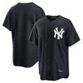 tocy NY.Yankees Blank Player Navy Replica Game Stitched Jerseys