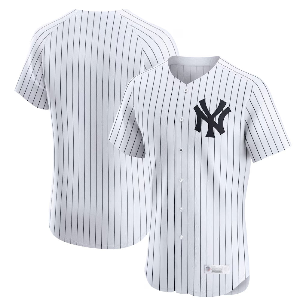 tocy NY.Yankees Blank Player White Limited Elite Home Stitched Jerseys
