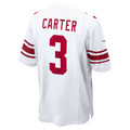 tocy NY.ork #3 Giants Abdul Carter  White Game Stitched Jerseys
