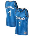 tocy O.Magic #1 Penny Hardaway Mitchell & Ness Blue 199495 Hardwood Classics Swingman Jerseys