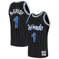 tocy O.Magic #1 Tracy McGrady Mitchell & Ness Black Hardwood Classics Swingman Jerseys