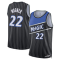 tocy O.Magic #22 Franz Wagner Black Swingman Jerseys - Statement Edition