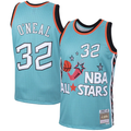 tocy O.Magic #32 Shaquille O'Neal Mitchell & Ness Teal Eastern Conference 1996 All-Star Hardwood Classics Swingman Jerseys