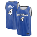 tocy O.Magic #4 Jalen Suggs Blue Fast Break Jerseys - Icon Edition