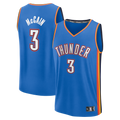 tocy OC.Thunder #3 Jared McCain Blue Fast Break Replica Stitched Jerseys - Icon Edition