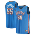 tocy OC.Thunder #55 Isaiah Hartenstein Blue Fast Break Replica Player Stitched Jerseys - Icon Edition