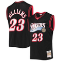tocy P.76ers #23 Lou Williams Mitchell & Ness Black 2005-06 Hardwood Classics Swingman Jerseys