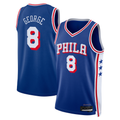 tocy P.76ers #8 Paul George Royal 2024 Offseason Addition Swingman Jerseys
