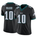 Tocy P.Eagles #10 Braden Mann Player Black Limited Vapor F.U.S.E. Home Game Stitched Jerseys