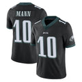 Tocy P.Eagles #10 Braden Mann Player Black Limited Vapor Untouchable Home Game Stitched Jerseys
