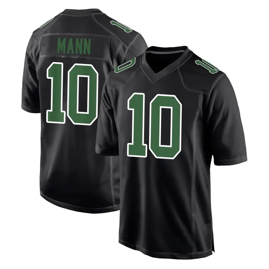 Tocy P.Eagles #10 Braden Mann Player Carbon Green Fashion Home Game Stitched Jerseys