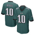 Tocy P.Eagles #10 Braden Mann Player Team Color Green Home Game Stitched Jerseys