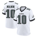 Tocy P.Eagles #10 Braden Mann Player White Game Home Stitched Jerseys