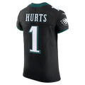 tocyP.Eagles #1 Jalen Hurts Black Alternate Vapor F.U.S.E. Elite Stitched Jerseys