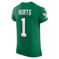 tocy P.Eagles #1 Jalen Hurts Kelly Green Alternate Vapor F.U.S.E. Elite Stitched Jerseys