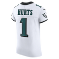 tocy P.Eagles #1 Jalen Hurts White Vapor F.U.S.E. Elite Stitched Jerseys