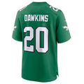 tocy P.Eagles #20 Brian Dawkins Green Alternate Retired Player Game Jersey Stitched American Stitched Jersey