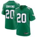 tocy P.Eagles #20 Brian Dawkins Green Alternate Retired Player Game Stitched American Stitched Jerseys