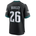 tocy P.Eagles #26 Saquon Barkley Black Alternate Game Jersey Stitched American Stitched Jersey