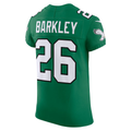 tocy P.Eagles #26 Saquon Barkley Kelly Green Alternate Vapor F.U.S.E. Elite Stitched Jerseys