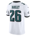 tocy P.Eagles #26 Saquon Barkley White Vapor F.U.S.E. Stitched Limited Jerseys