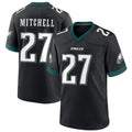 tocy P.Eagles #27 Quinyon Mitchell Player Black Home Game Stitched Jerseys