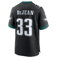 tocy P.Eagles #33 Cooper DeJean Black 2024 Draft Alternate Player Game Jersey Stitched American Stitched Jersey