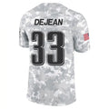 tocy P.Eagles #33 Cooper DeJean Player Arctic Camo Salute to Service Limited Stitched Jerseys