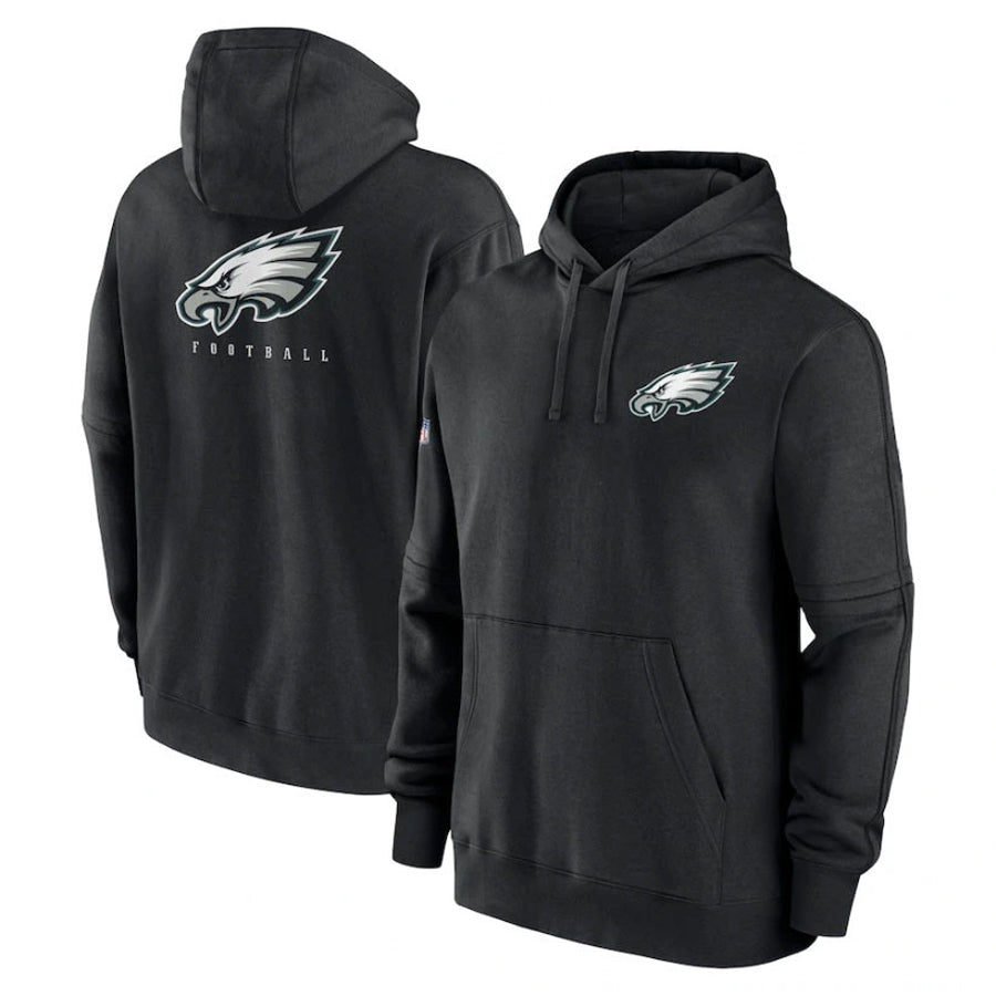 tocy P.Eagles #33 Cooper DeJean Player Black Military Hoodie Game Stitched Jerseys